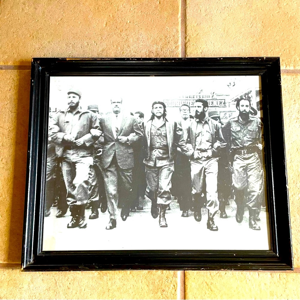 Vintage Che Quevara Havana Cuba Framed Print~1960